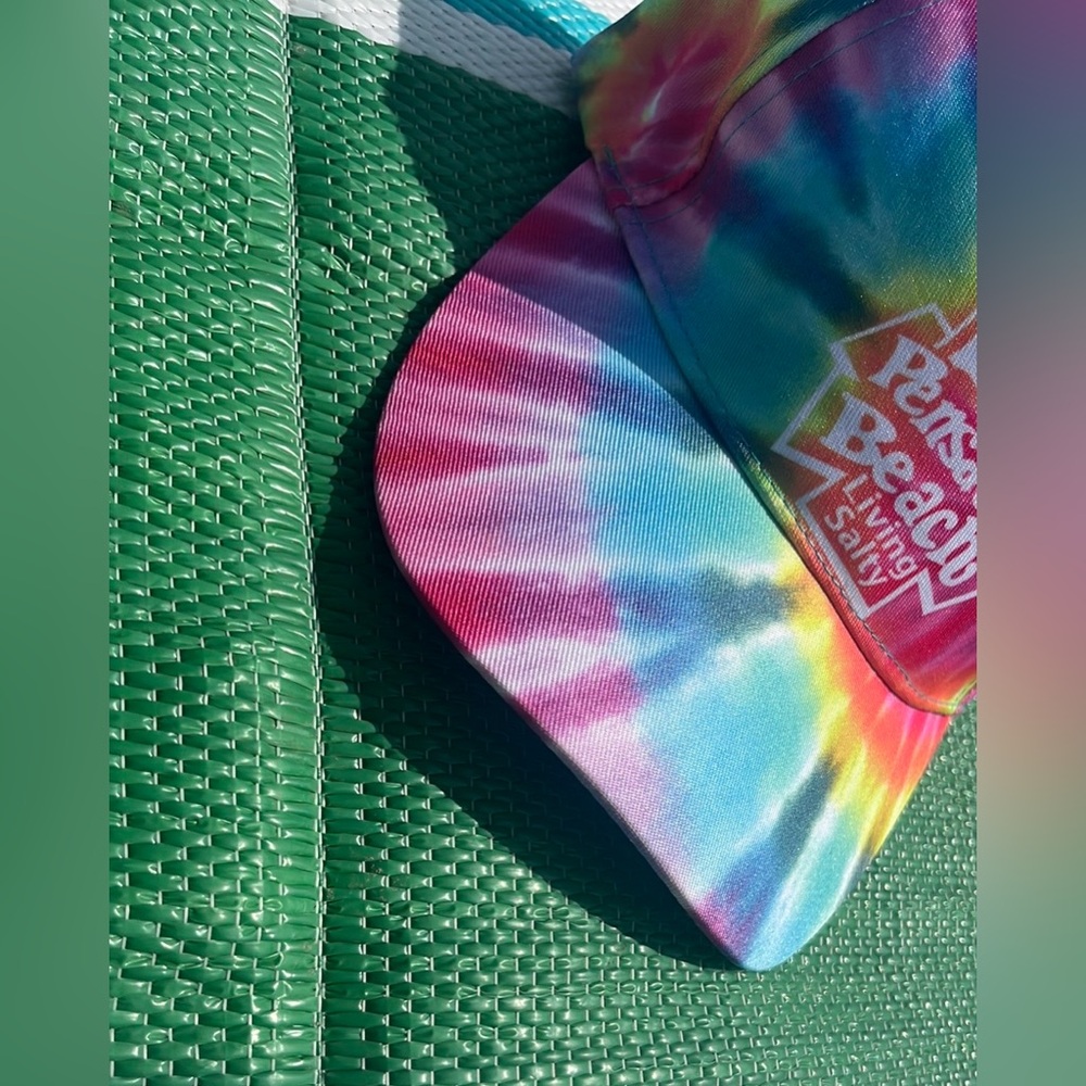 Pensacola Beach Multi-Color Swim Cap - Picture 7 of 10